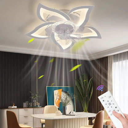 Ventilateur de Plafond LED Moderne