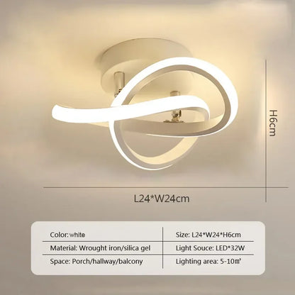 Kreativer moderner LED-Kronleuchter