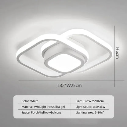 Kreativer moderner LED-Kronleuchter